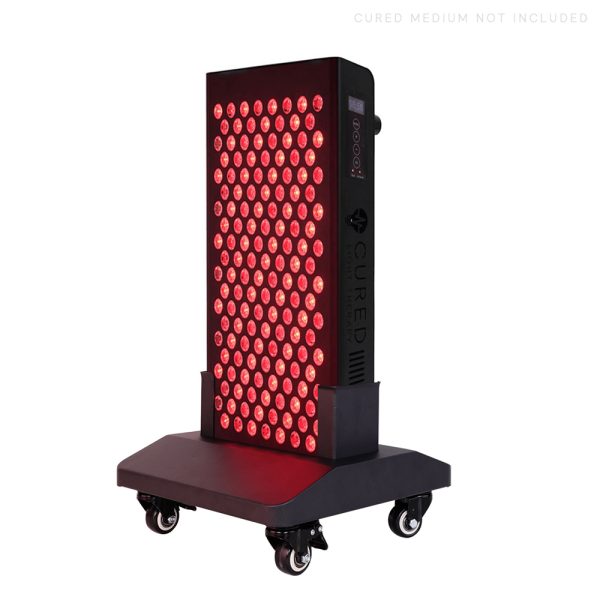 CURED-light-therapy-floor-stand-mobile-medium-side-on